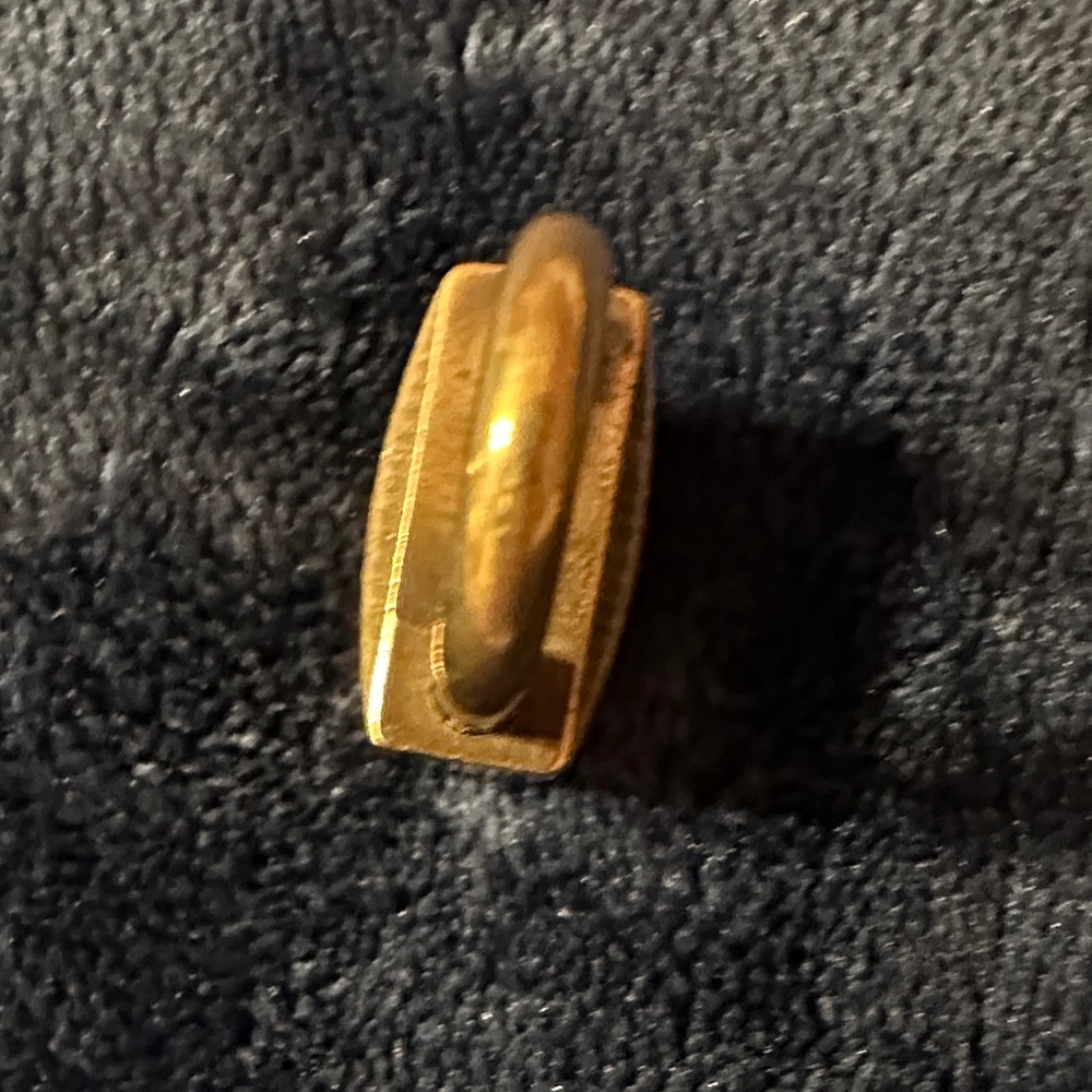 Louis Vuitton Brass-Toned Padlock #210 No Key - Picture 4 of 6